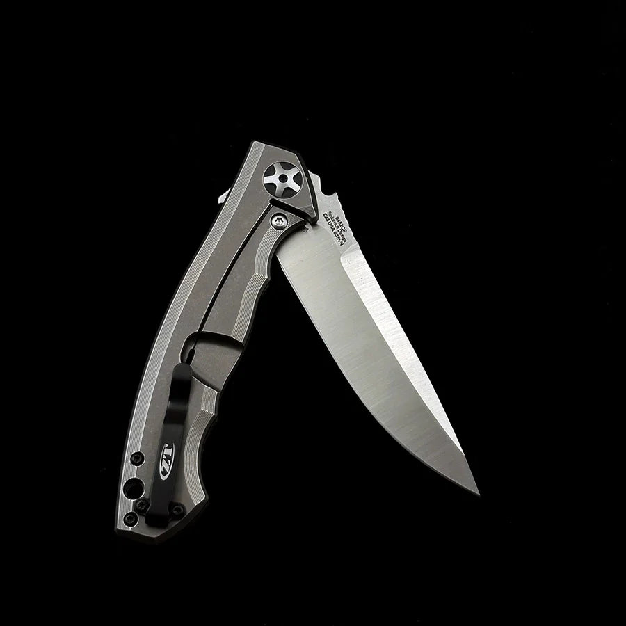 Zero Tolerance 0452CF Dmitry Sinkevich Flipper – 4.10" S35VN Steel Blade – Carbon Fiber & Titanium Handle