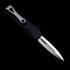 Microtech Hera OTF Automatic Knife – 3.15" Premium Steel Blade – Space Aluminum Handle with Silicon Nitride Ceramic Bead Pocket Clip