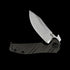 Zero Tolerance 0630CF Emerson Flipper – 3.62" M390 Steel Blade – Carbon Fiber & Titanium Handle Folding Knife