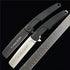 Extrema Ratio T-Razor Folding Knife – 3.86" N690 Steel Blade – CNC-Cut Black 6061-T6 Aluminum Handle