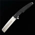 Extrema Ratio T-Razor Folding Knife – 3.86" N690 Steel Blade – CNC-Cut Black 6061-T6 Aluminum Handle