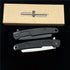 Extrema Ratio T-Razor Folding Knife – 3.86" N690 Steel Blade – CNC-Cut Black 6061-T6 Aluminum Handle