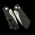 ProTech Strider PT201 PT+ AUTO Folding Knife – 3.05" CPM-MagnaCut Stonewash Blade – Black T6-6061 Aluminum Handle