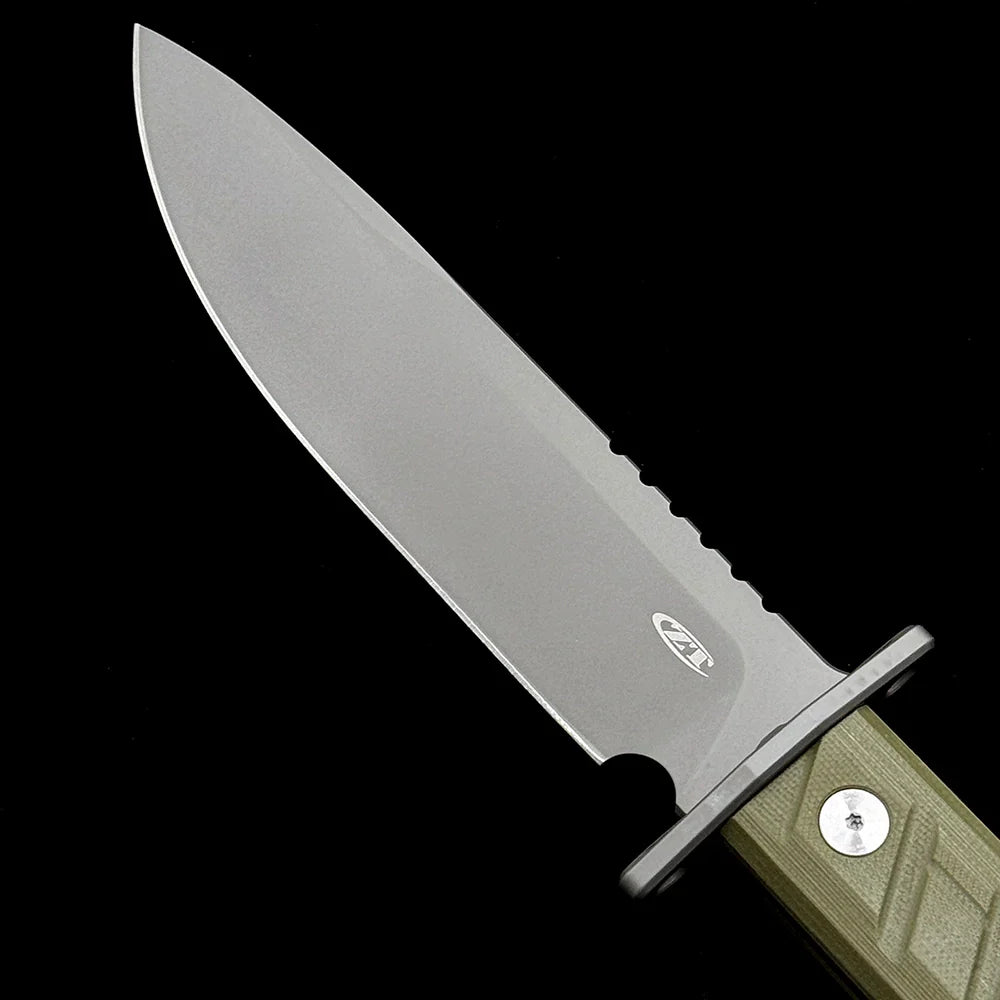 Zero Tolerance 0006 Fixed Blade Field Knife – 6.00" CPM-3V Steel Bead Blast Blade – OD Green G10 Handle