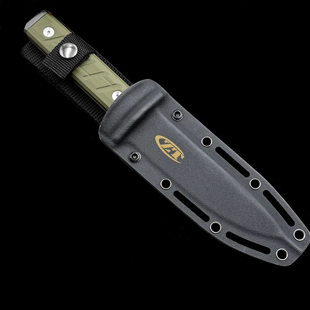 Zero Tolerance 0006 Fixed Blade Field Knife – 6.00" CPM-3V Steel Bead Blast Blade – OD Green G10 Handle