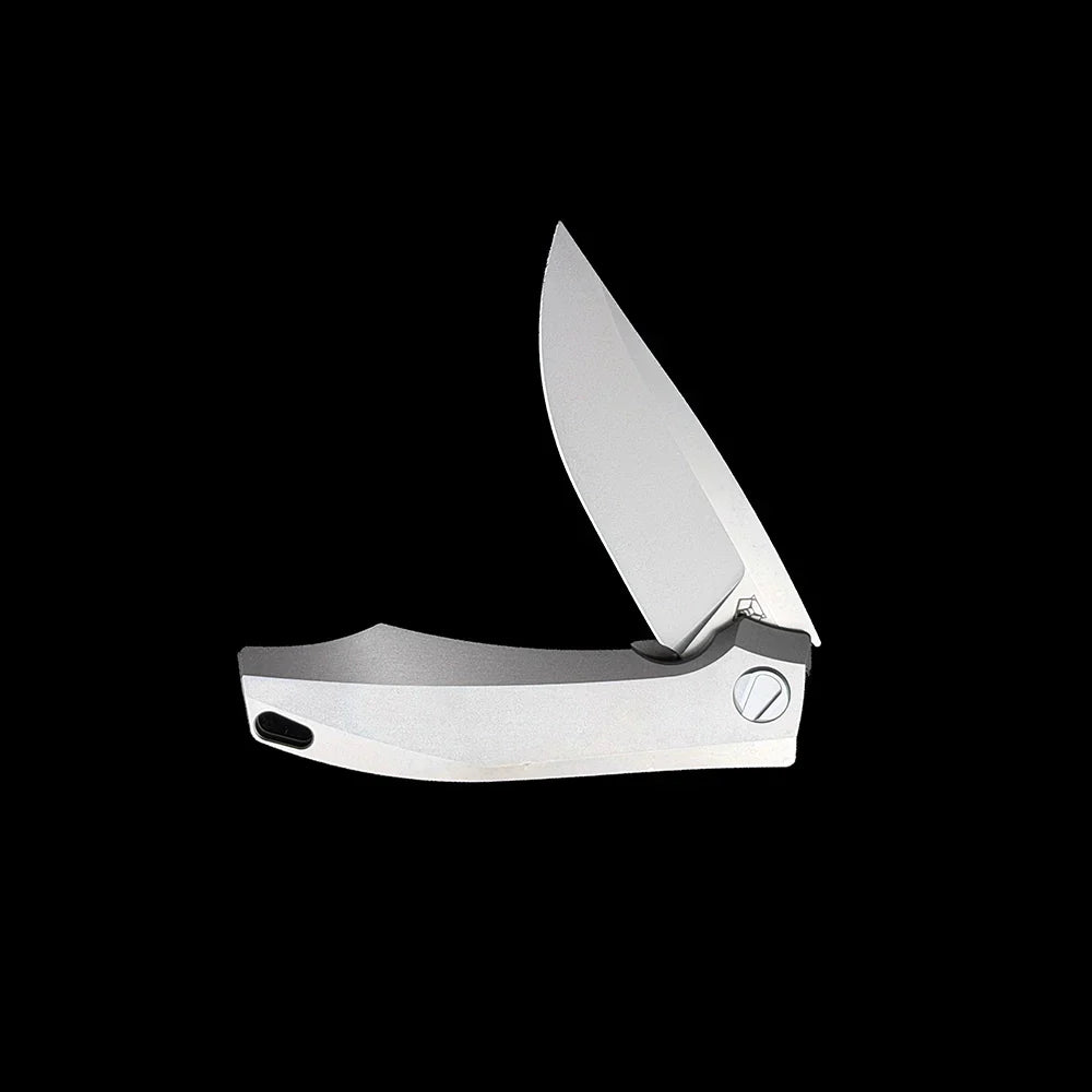 Shirogorov Charles Marlowe RKMP Folding Knife – 3.54" M390 Steel Blade – Multi-Row Ceramic Bearing Flipper