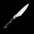 Microtech Steak Knife Premium Kitchen Fixed Blade – 3.74" M390 Super Steel Stonewashed Blade – Ergonomic G10 & Aluminum Alloy Handle Luxury Culinary Tool