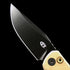 Zero Tolerance 0512 Automatic Folding Knife – 3.45" CPM-CruWear Dark Bronze Cerakote Blade – Premium Canvas Micarta Handle