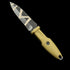 Extrema Ratio Pugio Roman Consul Fixed Blade Knife – 4.72" N690 Steel Dagger – Black Titanium Tiger Stripe Finish
