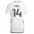 Jackson Yueill San Jose Earthquakes adidas 2024 The 50 Kit Player Jersey - White