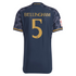 Jude Bellingham Real Madrid  Adidas 2023/24 Away Authentic T-shirt - Navy