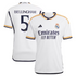 Jude Bellingham Real Madrid 2023/24 Home Authentic T-shirt - White
