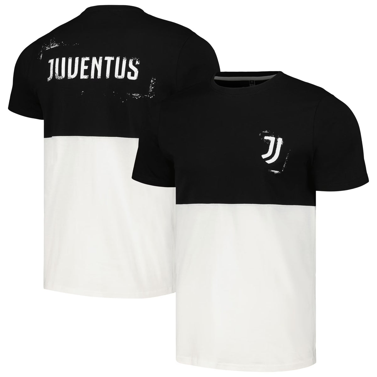 Juventus Block West T-Shirt - Black/White