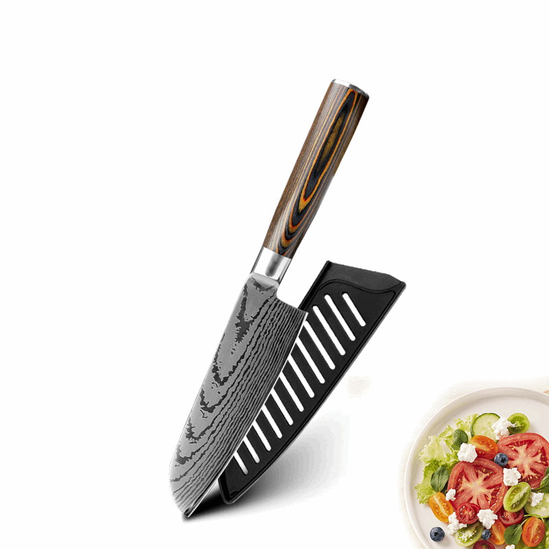 Kitchen Knives Set Chef Japanese 7CR17 440C High Carbon Stainless Steel