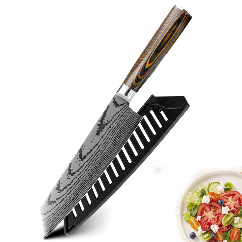 Kitchen Knives Set Chef Japanese 7CR17 440C High Carbon Stainless Steel