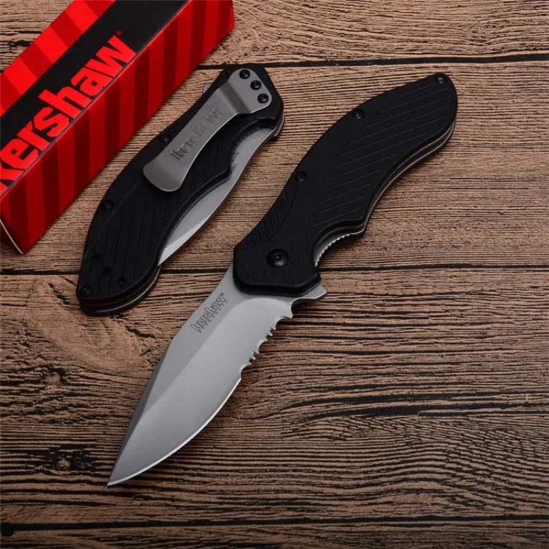 KnivesCollection™ | Kershaw 1605 CKTS Folding Knife | 18.6cm Rugged G10 Handle