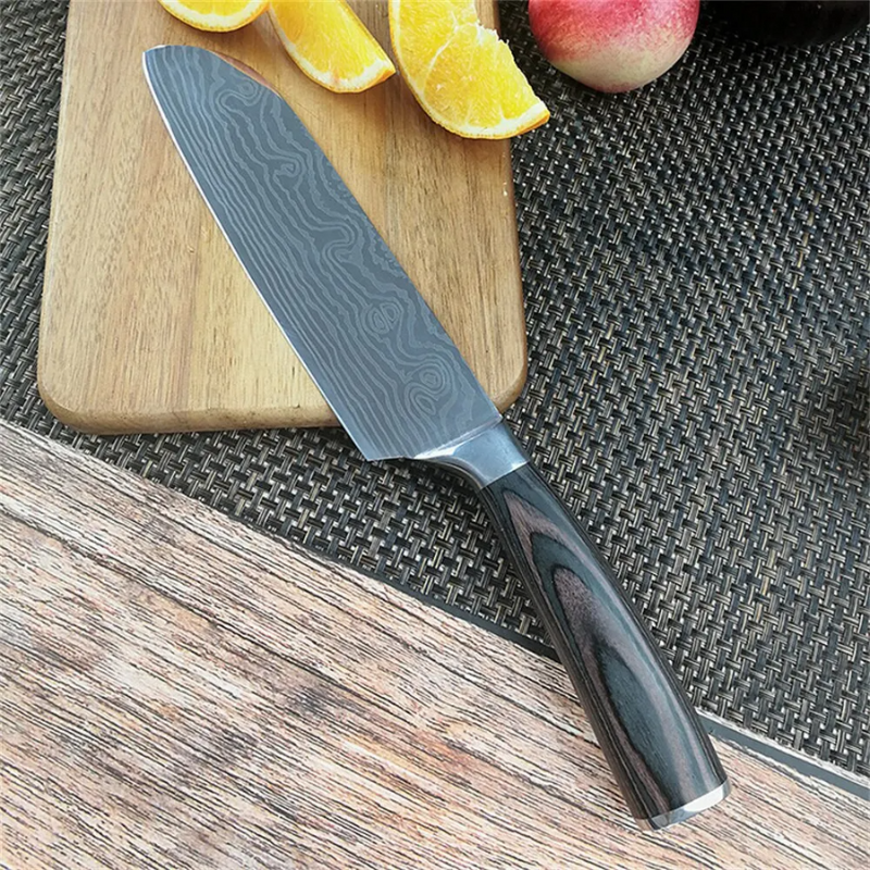 Kitchen Knife Carbon Steel 7 Inch