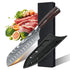 KnivesCollection™ | 7" Santoku Kitchen Knife | Advanced 7Cr17 Steel & Resin Handle