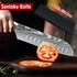 KnivesCollection™ | 7" Santoku Kitchen Knife | Advanced 7Cr17 Steel & Resin Handle