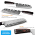 KnivesCollection™ | 7" Santoku Kitchen Knife | Advanced 7Cr17 Steel & Resin Handle