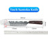 KnivesCollection™ | 7" Santoku Kitchen Knife | Advanced 7Cr17 Steel & Resin Handle
