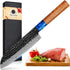 KnivesCollection™ 7" Santoku Knife – Japanese VG10 Damascus High-Carbon Steel Kitchen Knife with Ergonomic G10 Handle