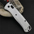 knivescollection™ bm535bk-4 bugout folding utility knife – m390 blade, aluminum handle