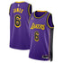 LeBron James Los Angeles Lakers 2023 Statement Edition Swingman Jersey - Purple - Jersey Teams World