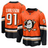 Leo Carlsson Anaheim Ducks Fanatics Home Breakaway Jersey – Orange