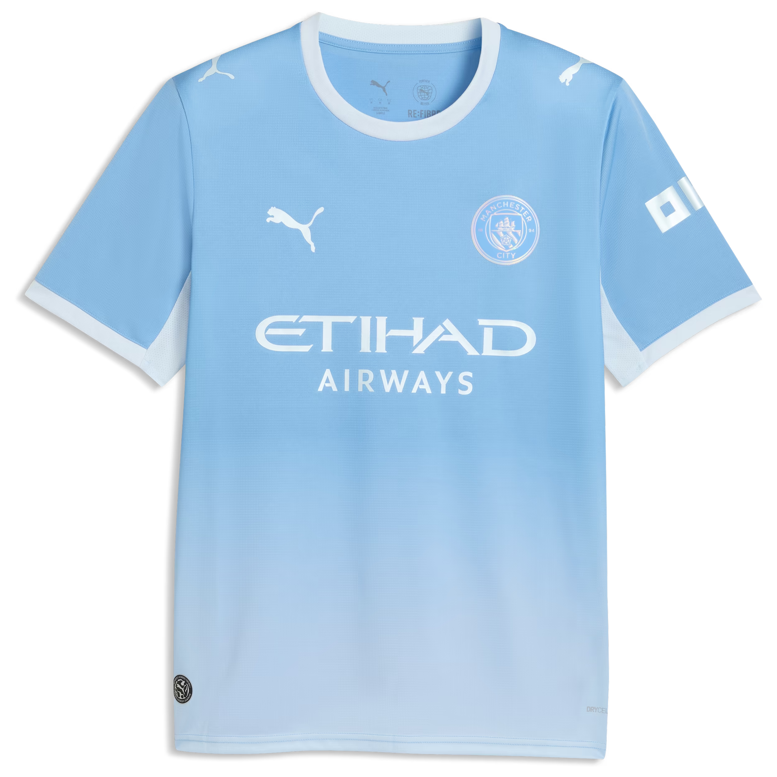 Light Blue Manchester Pro Soccer Custom Fan Jersey | 2026/27 Regular Fit Apparel