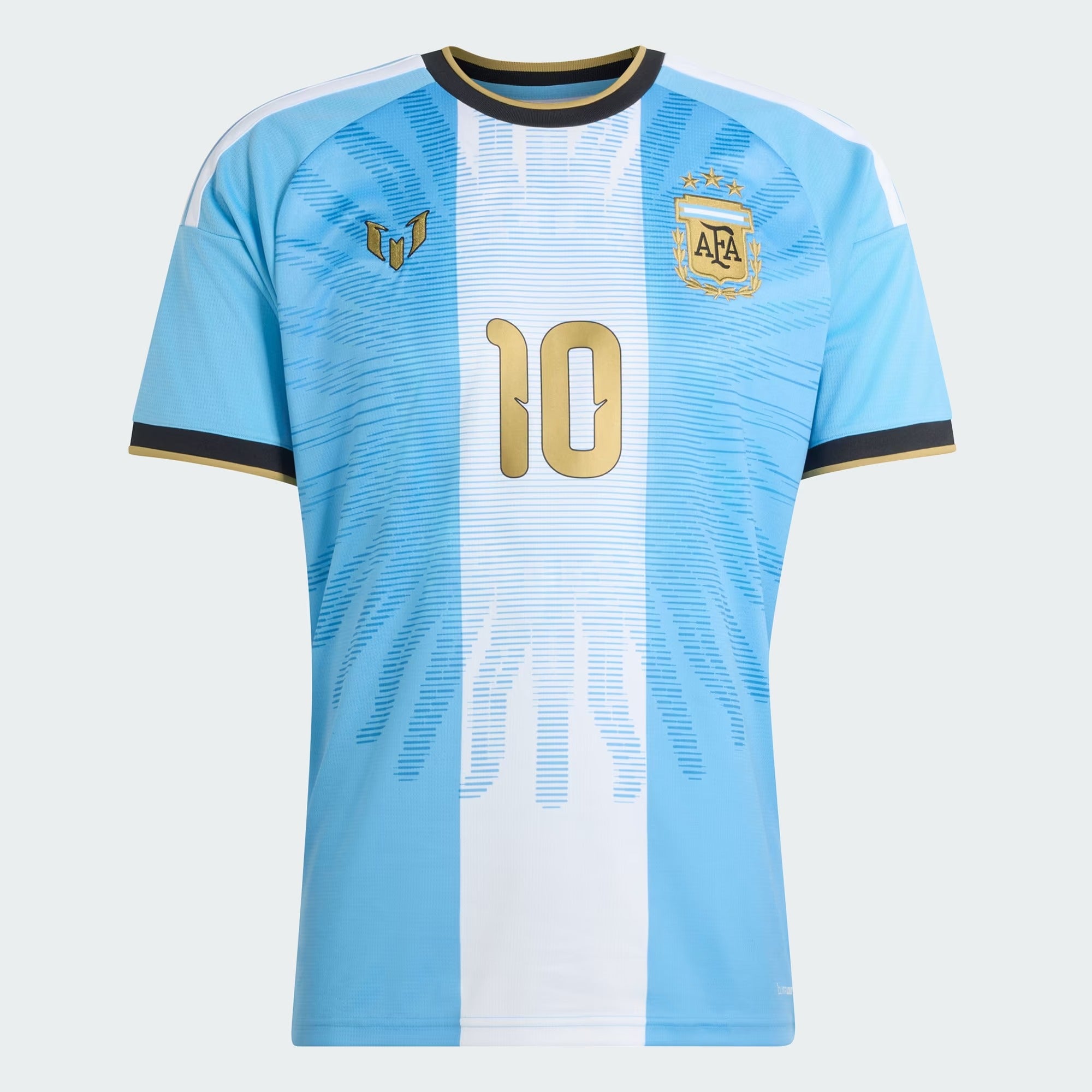 Light Blue Pro Fan Soccer Jersey messi | Athletic Fan Apparel Argentina