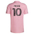 Lionel Messi Inter Miami CF adidas 2023 The Heart Beat Kit Authentic T-shirt - Pink