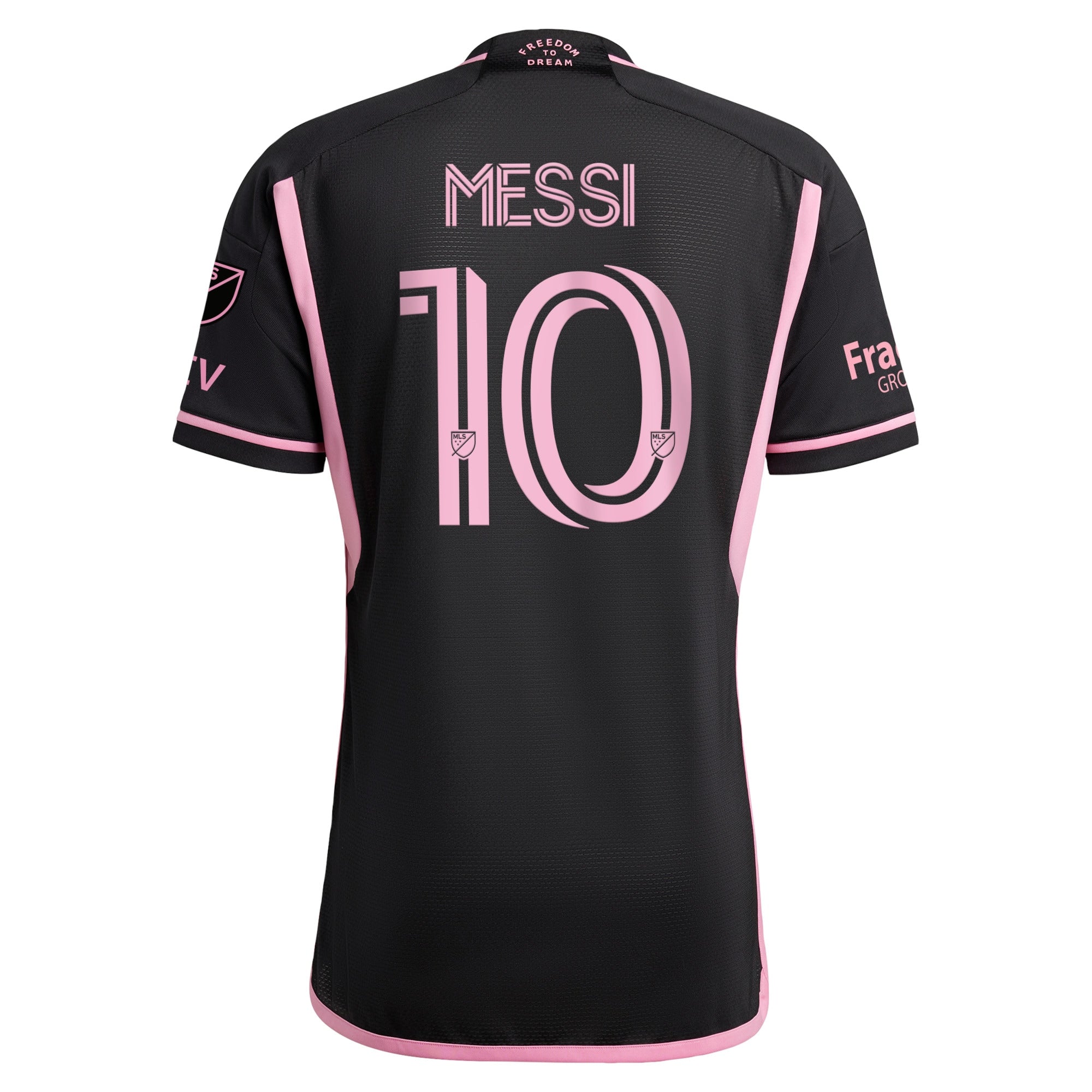 Lionel Messi Inter Miami CF adidas 2024 La Noche Player Authentic T-shirt - Black