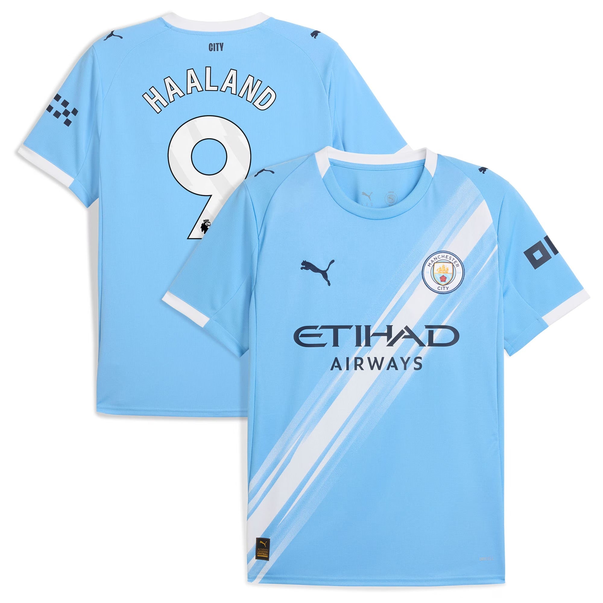 Man City Sky Blue Soccer Jersey – 2026 Football Home Kit (Haaland)