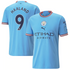 Manchester City Home Shirt   2022-23 with Haaland 9 printing Unisex Jersey - Jersey Teams World