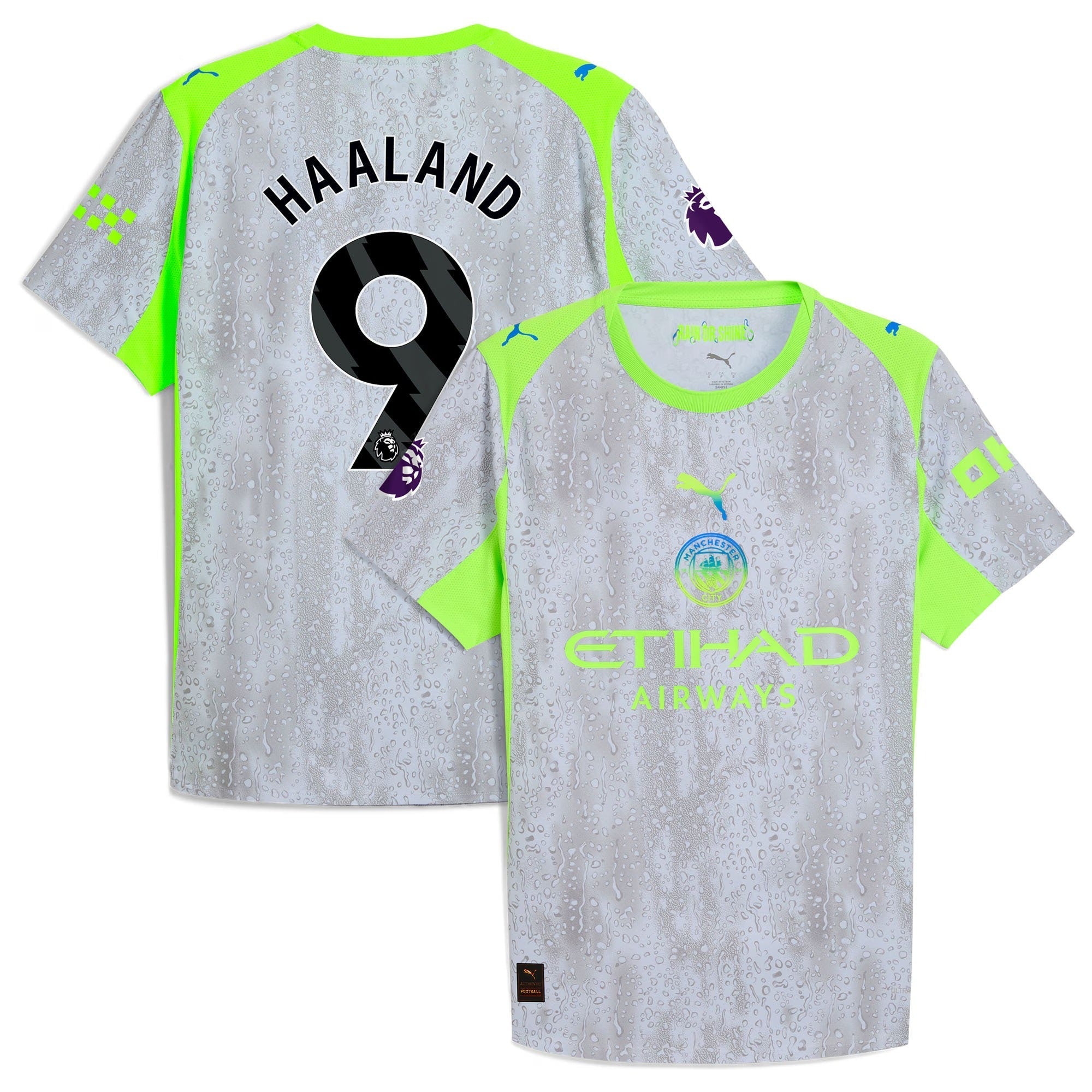 Erling Haaland Manchester City Fan Edition Football Jersey | Shop Erling Haaland Manchester City Soccer Shirt Online