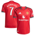 Manchester United adidas WSL Home Shirt 2025-26 with Cristiano Ronaldo 7 printing Jersey