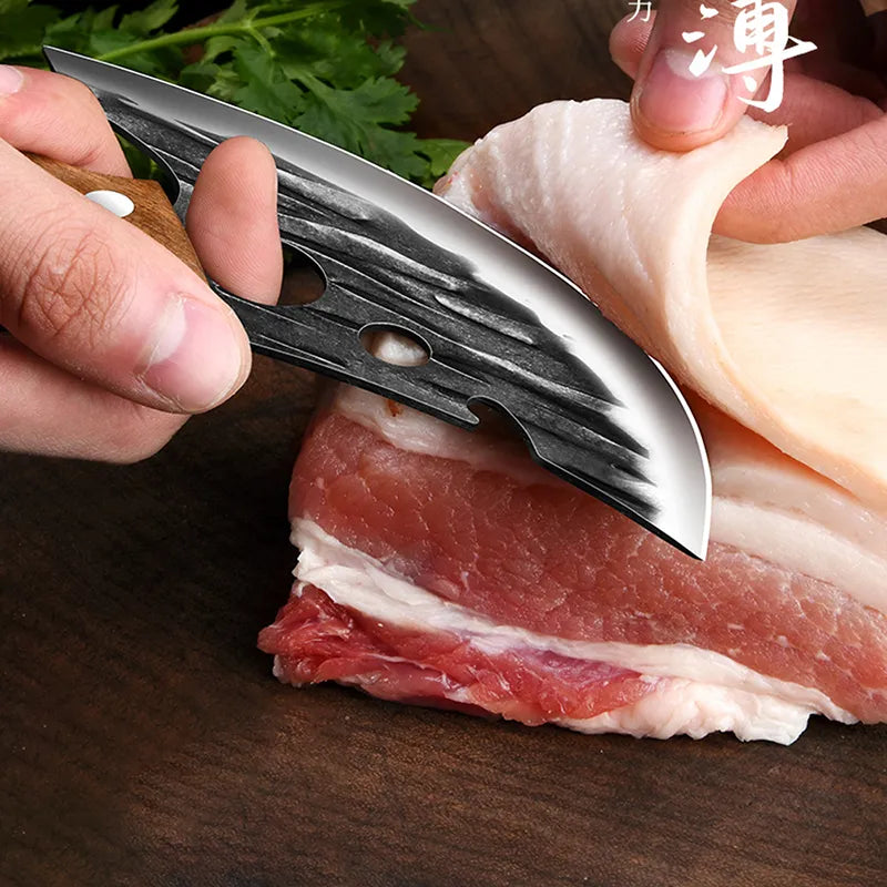 Meat cleaver Corkscrew Steak Vegetable fruit Portable Knife For Kitchen