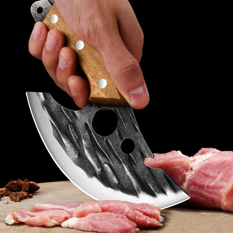 Meat cleaver Corkscrew Steak Vegetable fruit Portable Knife For Kitchen