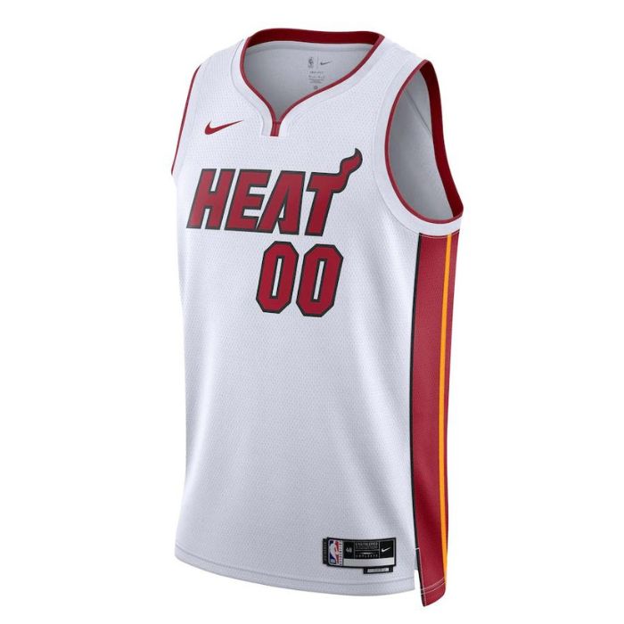 Miami Heat Unisex 2023 Swingman Custom Pro Official Jersey White - Association Edition - Jersey Teams World