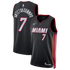 Miami Basketball Jersey #34 – Icon Black Edition – Custom Name & Number (Antetokounmpo)