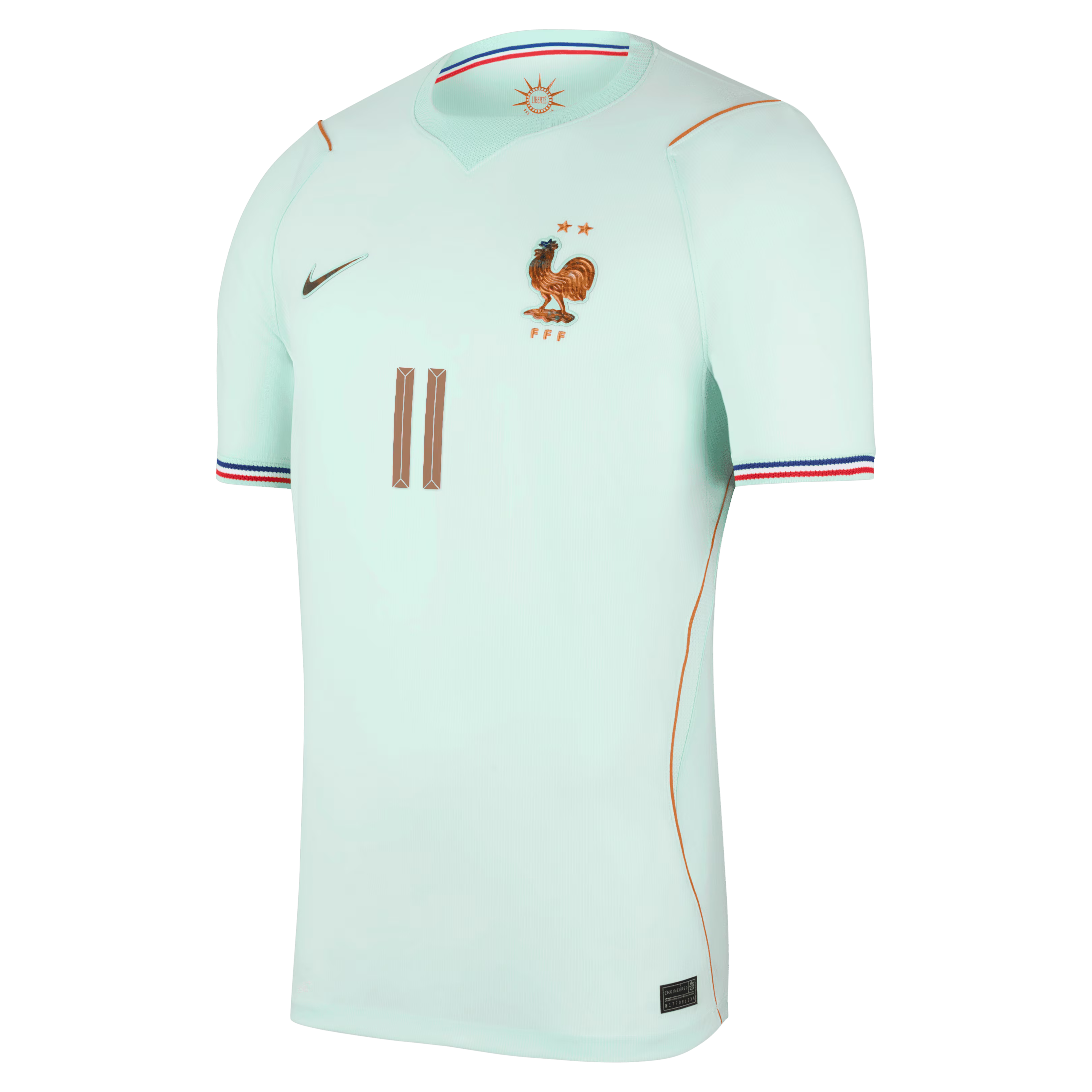Michael Olise France National Team Nike 2026 Away Stadium Replica Jersey - Green