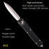 Microtech Style Automatic Knife: T6061 Aviation Aluminum | Ultra-Light 103g Tactical Hunter