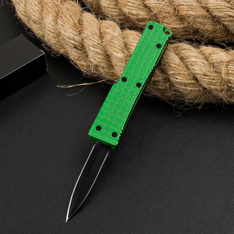 Mini Microtech Automatic OTF: 13.5cm Compact Tactical | Zinc Aluminum Alloy | 58 HRC