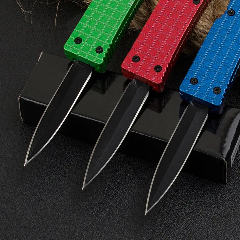 Mini Microtech Automatic OTF: 13.5cm Compact Tactical | Zinc Aluminum Alloy | 58 HRC