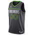 Minnesota Timberwolves Unisex 2023 Swingman Custom Pro Official Jersey - Statement Edition - Black - Jersey Teams World