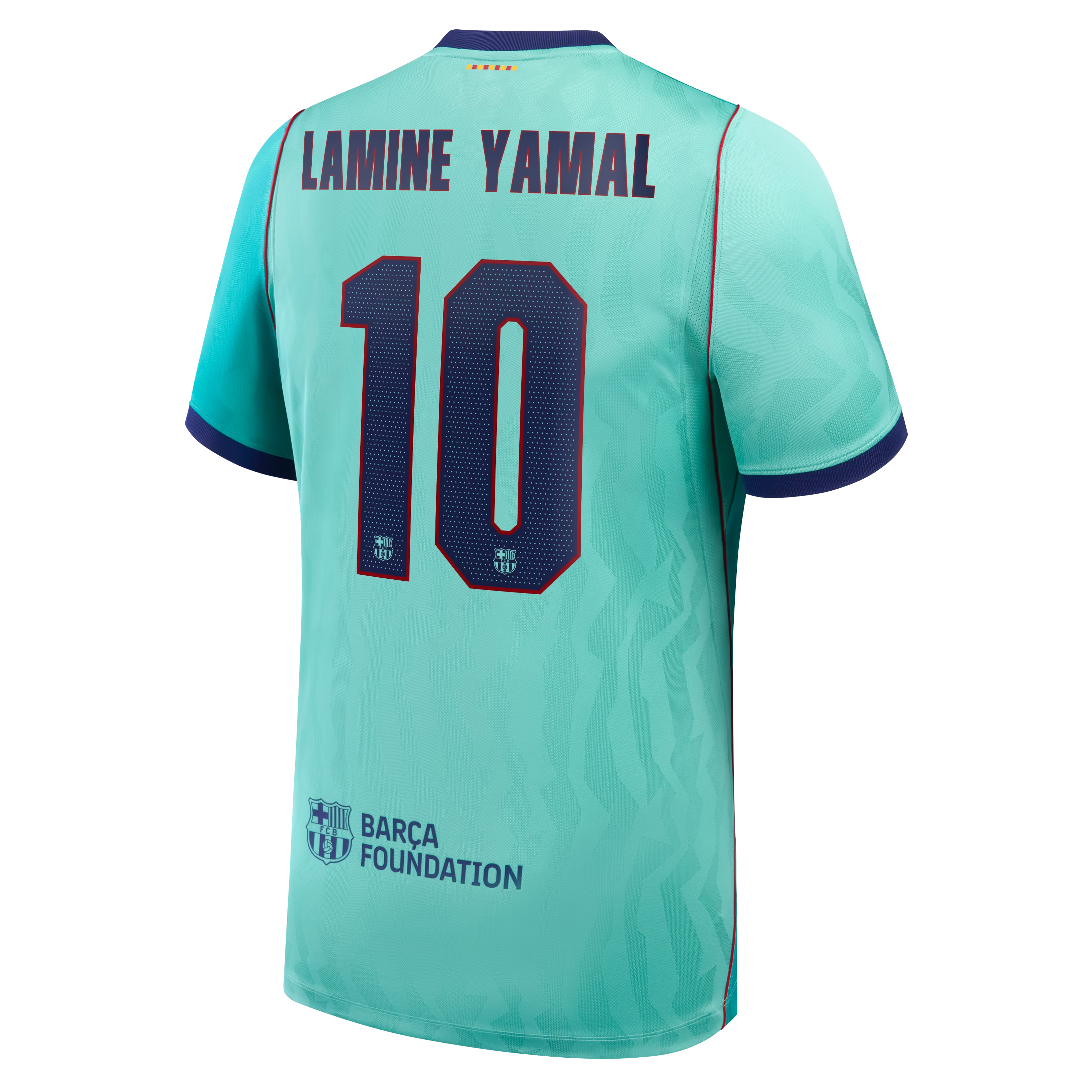 Mint Turquoise Pro Third Soccer Jersey Yamal | Athletic Fan Apparel Barcelona