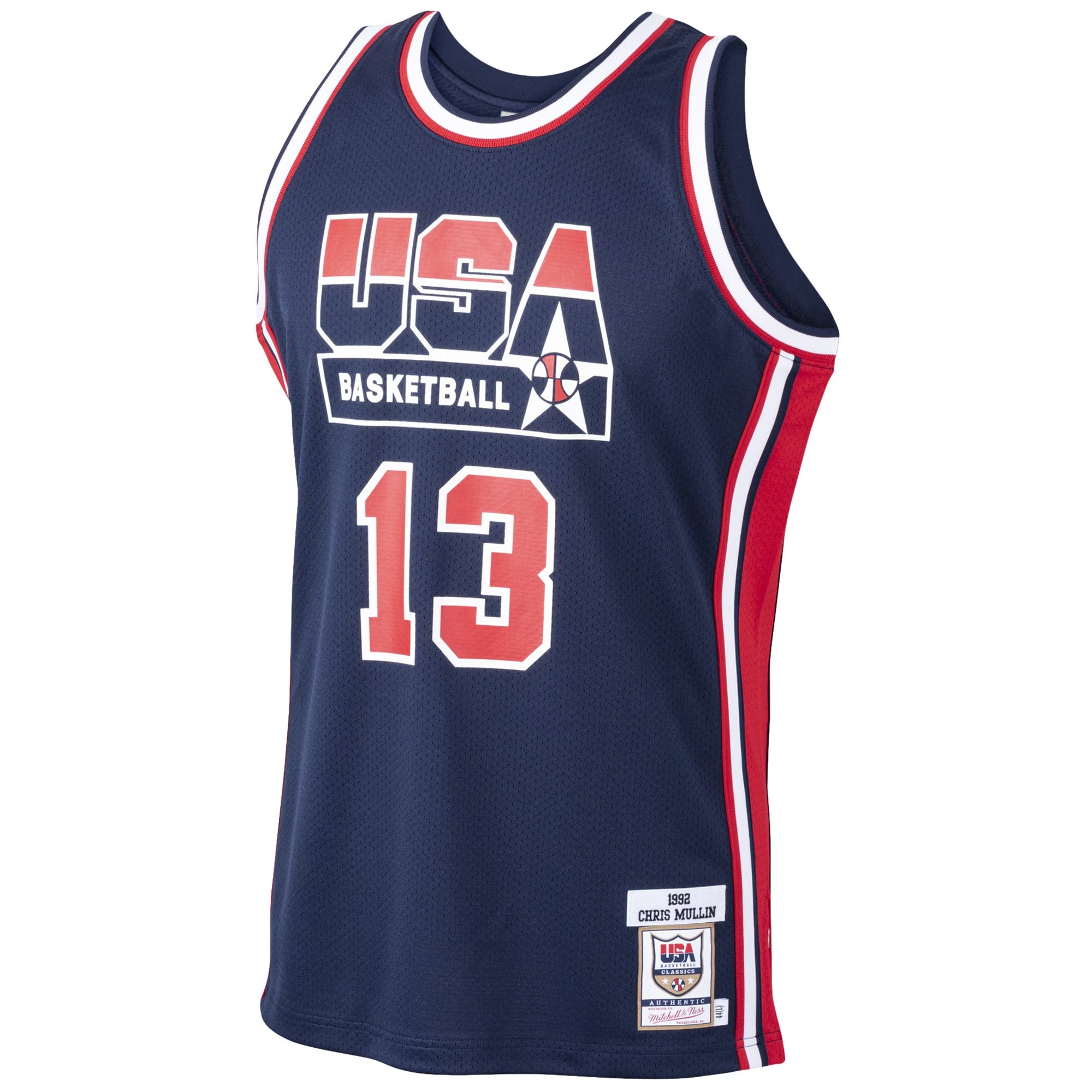 Mitchell & Ness Chris Mullin USA Basketball 1992 Dream Team Authentic Jersey – Navy