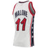 Mitchell & Ness Karl Malone USA Basketball 1996 Hardwood Classics Authentic Jersey – White