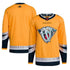 Nashville Predators Unisex Reverse Retro 2.0 Pro Personalized Jersey - Yellow - Jersey Teams World